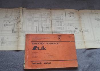 Samochód dostawczy Żuk  Instrukcja obsługi - 1982 rok