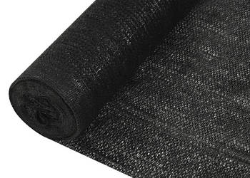Siatka cieniująca czarna 2x10 m HDPE 150 g/m² WM-149347