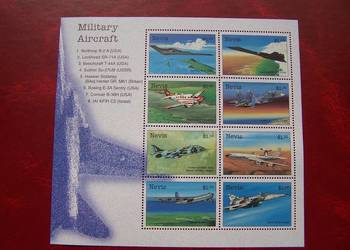 Nevis 1998 MNH Lotnictwo Samoloty Wojskowe