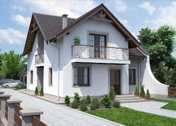 Dom w stanie surowym 157m2 Charlęż g. Spiczyn Dom w stanie surowym 157m2 Charlęż g. Spiczyn