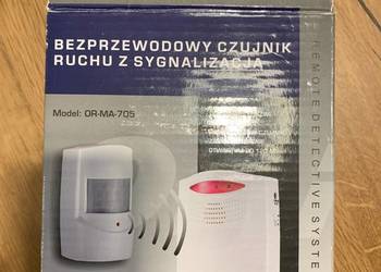 BEZPRZEWODOWY CZUJNIK RUCHU Z SYGNALIZACJA