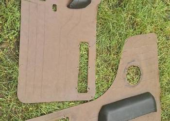 Vw T2 ogórek tapicerka drzwi L+P z kieszeniami