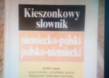 Kieszonkowy słownik niemiecko-polski polsko-niemiecki 24000 haseł