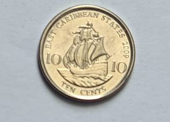 10 Cents East Caribbean States centów wschodniokaraibskich