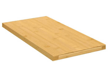Półka ścienna 40x20x15 cm bambusowa WM-352724