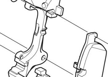 VOLVO S90 V90 II przednie jarzmo hamulcowe 17'' OE