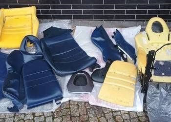 Honda S2000 elementy fotel niebieski