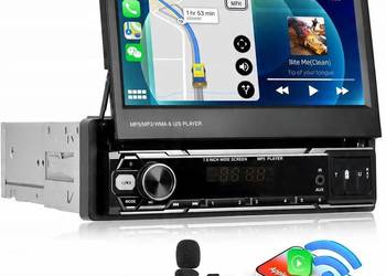 RADIO SAMOCHODOWE 1 DIN Android Auto CARPLAY 7" ANDROID