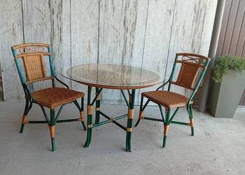zestaw mebli ogrodowych w stylu kawiarnianym (bistro) / 447