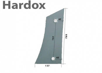 Pierś HARDOX 3450499/L WS2KL części do pługa LEMKEN