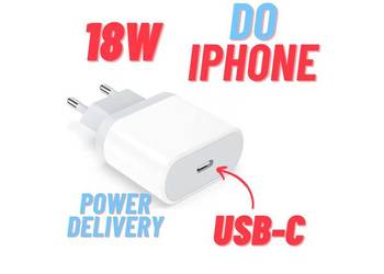 Ładowarka sieciowa 18W do iPhone TYPE-C Power Delivery