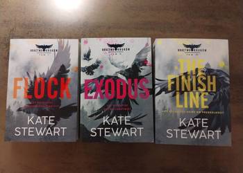 Kate Stewart - Bractwo kruków - tom 1-3: Flock, Exodus, Finish line
