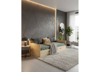 Tapczan Vip z oparciem otwierany od boku