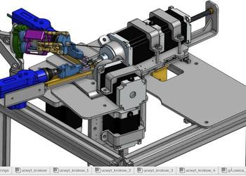Projekty CAD/ Inventor/ Onshape / modele 3D/ PKM/ rysunki 2D