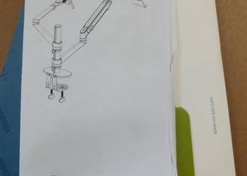 uchwyt podwójny na dwa monitory telewizory 3lpro