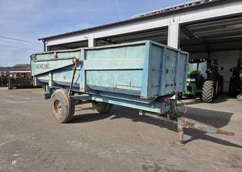 Przyczepa 10 T Skorupowa Duchesne wywrot tył , szyber