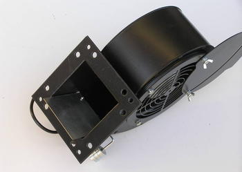 WENTYLATOR DO PIECA DMUCHAWA DO KOTŁA RMS 160 Z PRZYSŁONĄ