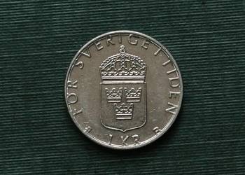 Szwecja 1 korona, 2000r.