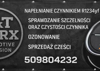 Serwis klimatyzacji R1234yf - Ozonowanie - Analiza czynnika - Sprzedaż
