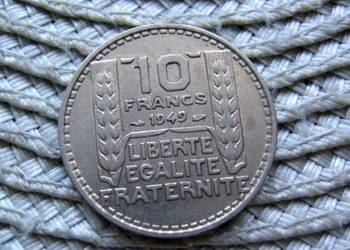 Francja 10 Frank 1949r