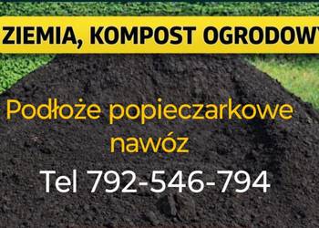 kora zrębka ziemia kompostowa nawóz Podłoże popieczarkowe