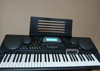 Keyboard Casio CTK-731 | Stan BDB | Kompleksowy zestaw + PL Instrukcja