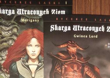 komiks Skarga utraconych ziem 1 2 Rycerze laski Morigany