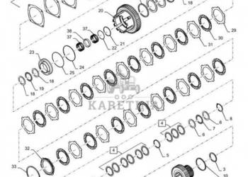New Holland T6090 Koło zębate 87439841