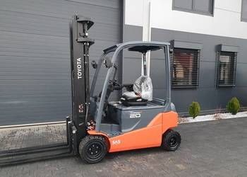Wózek widłowy TOYOTA 8FBM20T elektryk 4 kołowy NOWY 8FBE20T 8FBM18 8FBE18