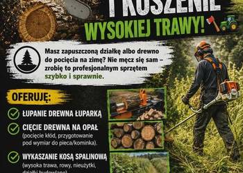Usługa koszenie trawy i cięcia