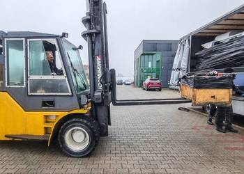Wynajem wózków widłowych Kraków Usługi wózkiem widłowym Rozładunek maszyn