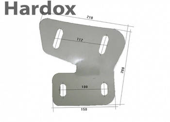 Uchwyt ścinacza HARDOX 19301/P do pługa GREGOIRE BESSON