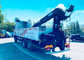 budowlany skrzynia 6x2 z tylnym dzwigiem Volvo FH 420 Glob