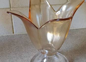 vintage wazon szklany