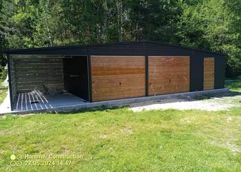 Garaż blaszany wiata Konstrukcja W OCYNKU. Producent SZYBKA REALIZACJA