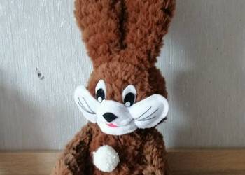 Zajączek wielkanocny brązowy 45 cm wysokości. Dekoracje świąteczne. Ozdoby