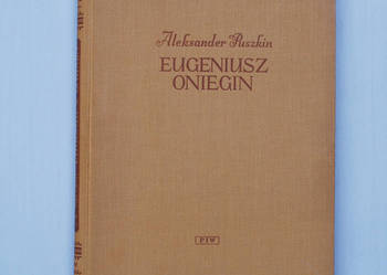 Eugeniusz Oniegin. Z ilustracjam J. M. Szancera
