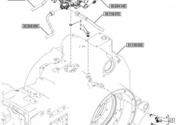 New Holland T6070 Zawór 48074119