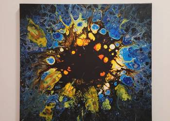 Obraz akrylowy ręcznie malowany