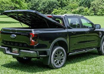 Pokrywa zabudowa paki Ford Ranger 2023+ Czarna hardtop płaski klapa