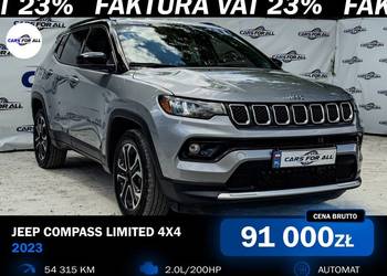 Jeep Compass Limited 4x4 2.0 Turbo 200 KM