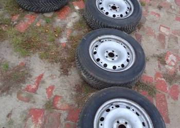 Opony zimowe z felgami 195/65 R15 rozstaw 5x100 sprzedam