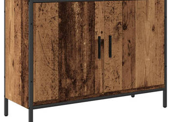 Szafka pod umywalkę stare drewno 80x30x60 cm WM-857700