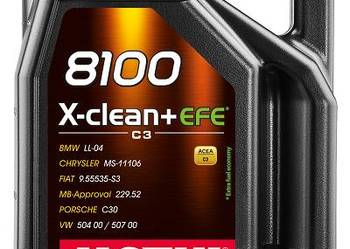 MOTUL 8100 X-CLEAN+ EFE OLEJ SILNIKOWY 0W30 5L