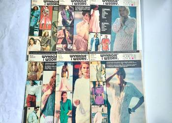 Wykroje i wzory do tygodnika Kobieta i życie - rok 1989 r