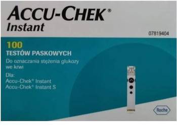 PASKI do GLUKOMETRU ACCU-CHEK INSTANT S 100 szt