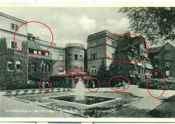 Krankenhaus Waldfriede Teilansicht Berlin Zehlendorf