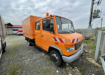 Mercedes inny Vario 614 Brygadówka skrzynia plandeka 6-oso doka dokka 2004
