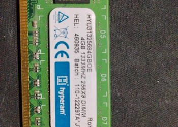 Pamięć RAM DDR3 4GB 1333MHz hyperam
