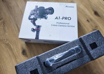 Accsoon A1-Pro — Profesjonalny stabilizator z wbudowaną transmisją wideo